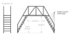 Walkover, Stairs/Ladder, Symmetrical, 40mm Tube